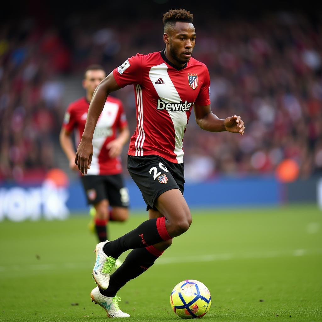 Nico Williams khoác áo số 20 cho Athletic Bilbao