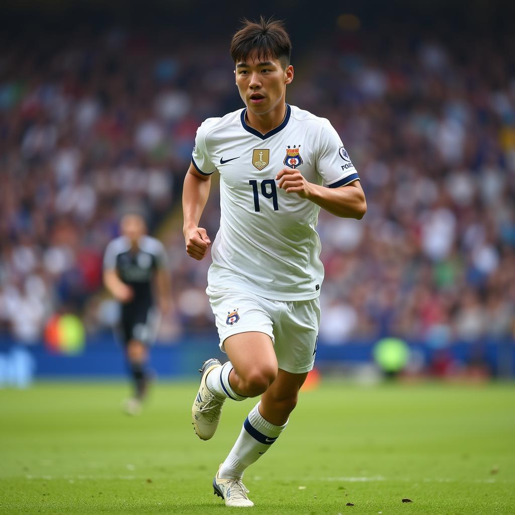 Park Ji Sung chạy không biết mệt mỏi