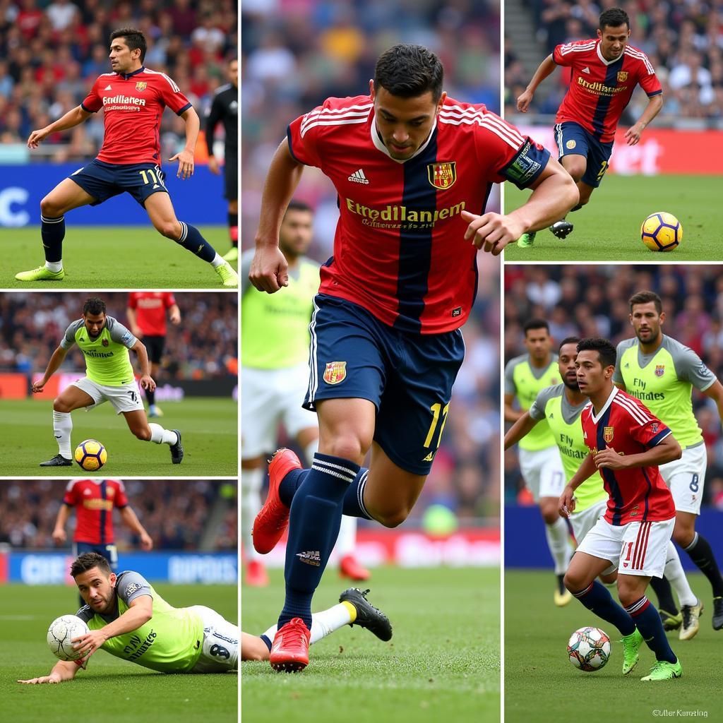 Kỹ năng đá bóng của Pedro Amador