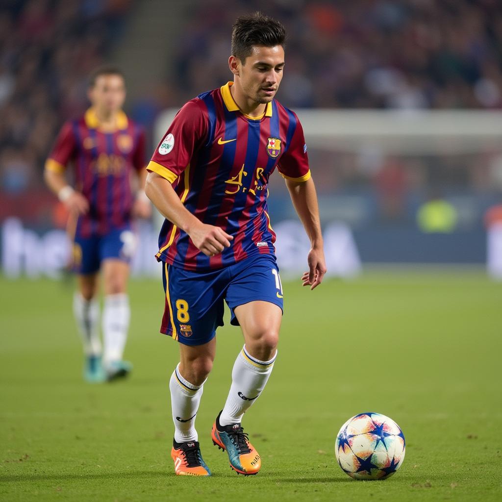 Pep Casas tại La Masia