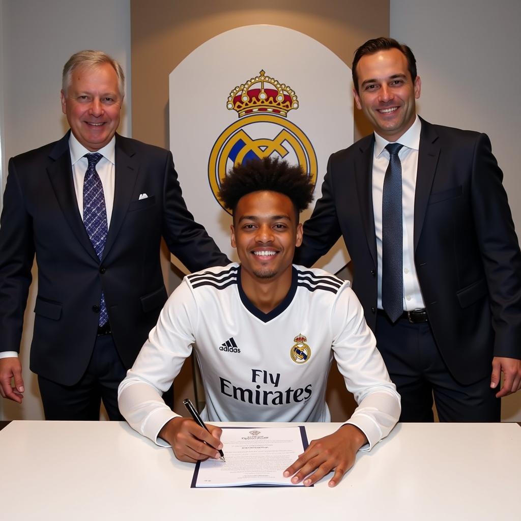 Pepelu Ký Hợp Đồng Với Real Madrid