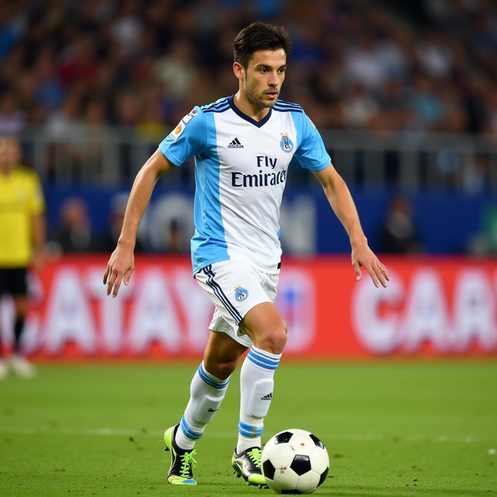 Peter Luccin trong màu áo Marseille