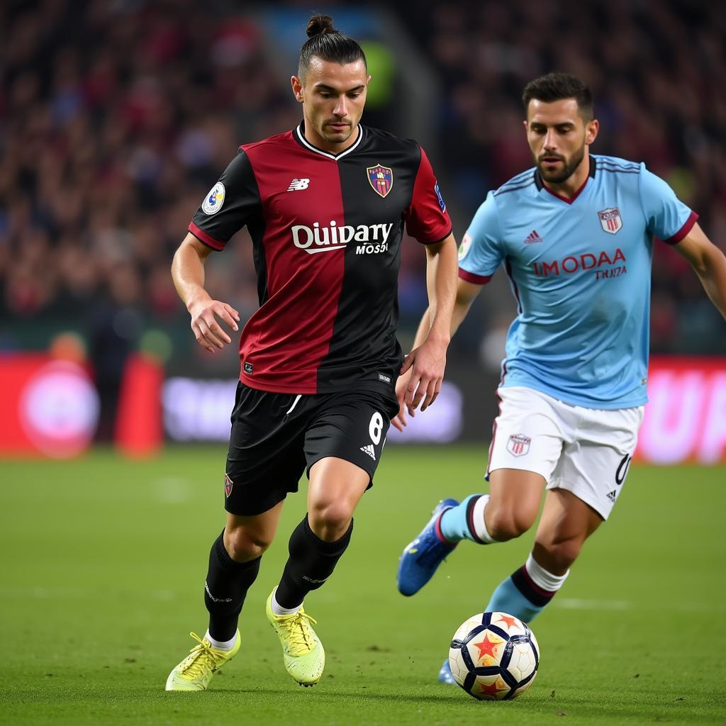 Riccardo Orsolini thể hiện tài năng của mình trong màu áo Bologna