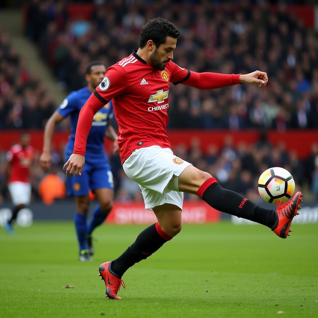Robin van Persie ghi bàn volley đẹp mắt cho Manchester United