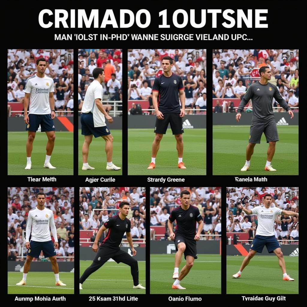 Ronaldo tập luyện thể lực