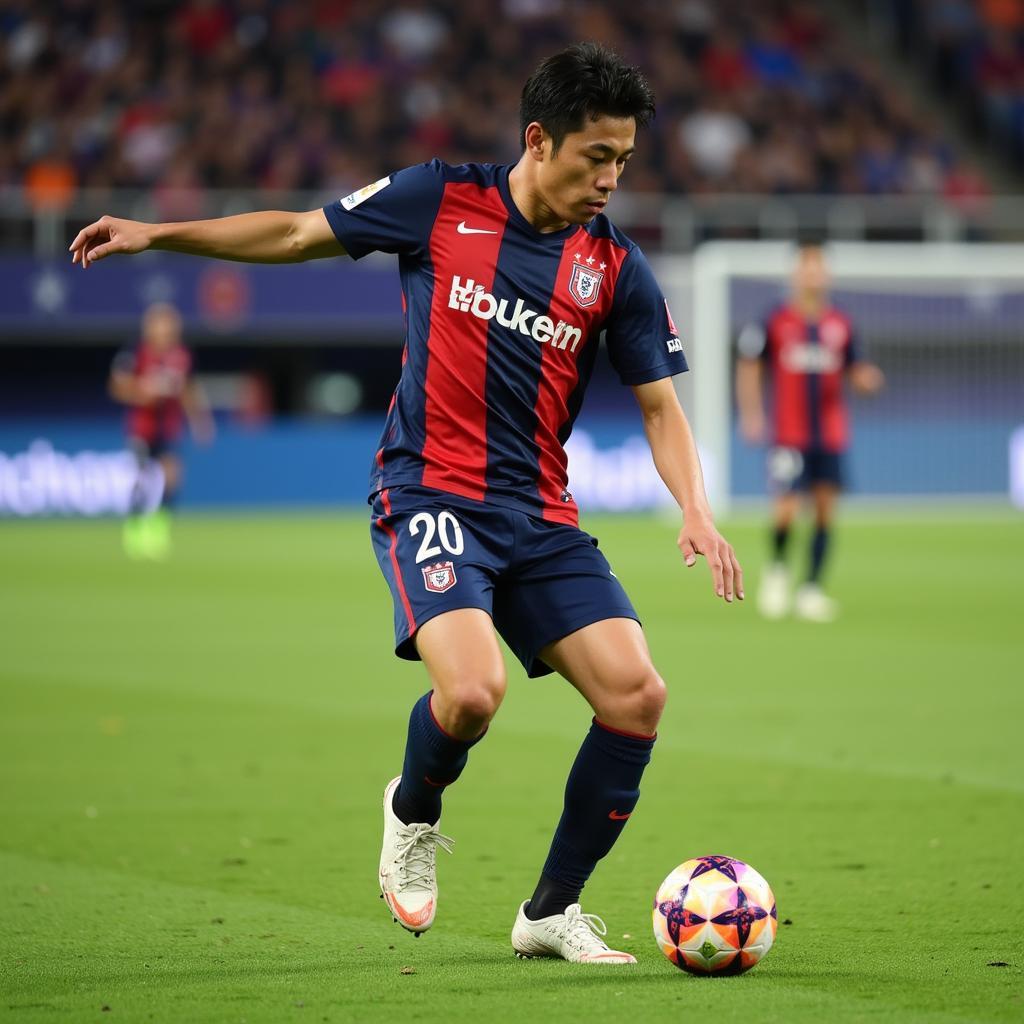 Ryota Oshima Điều Khiển Bóng