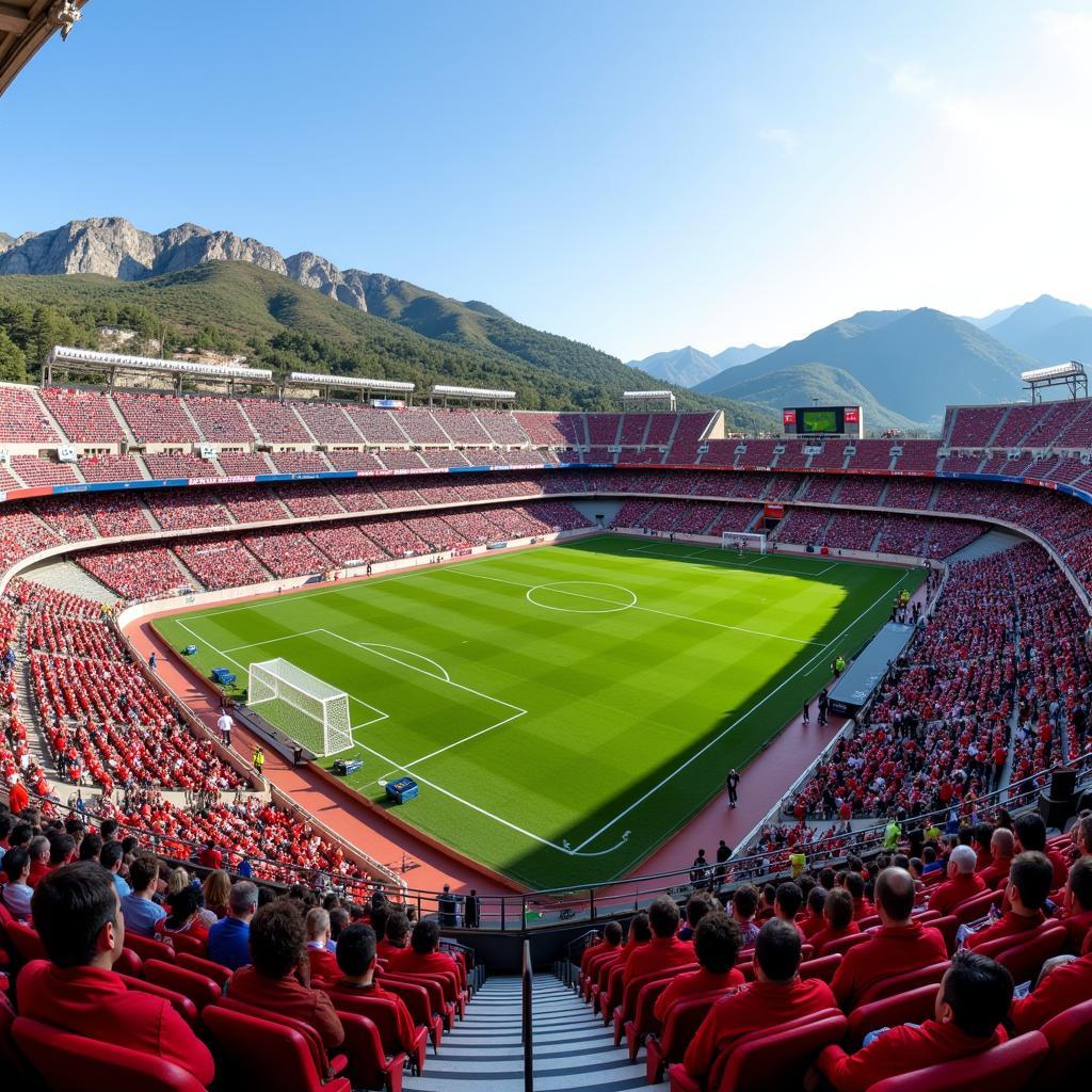 Sân nhà Estadi Montilivi của Girona FC