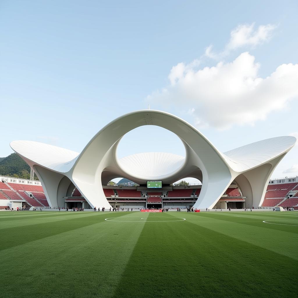 Kiến trúc độc đáo của San Nicola Stadium