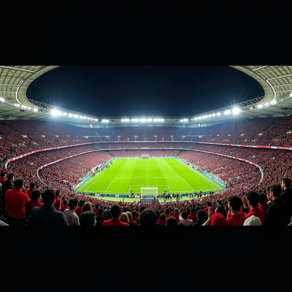 Aspmyra Stadium during a match