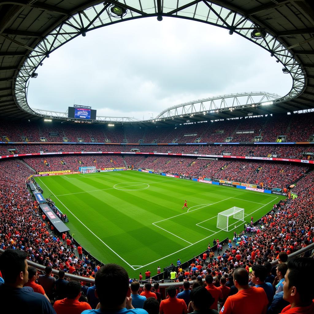 Estadio Óscar Quiteño: Khung cảnh hùng vĩ