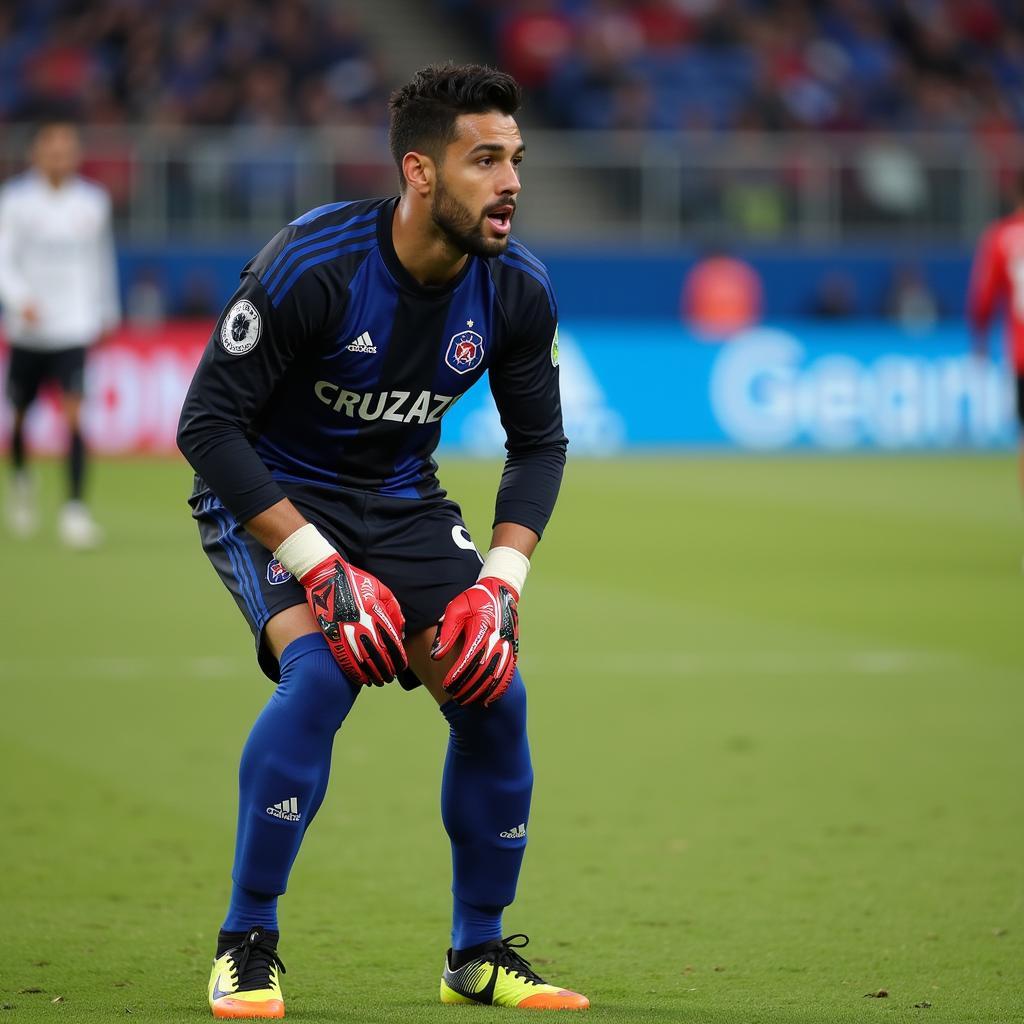 Sebastian Jurado trong màu áo Cruz Azul