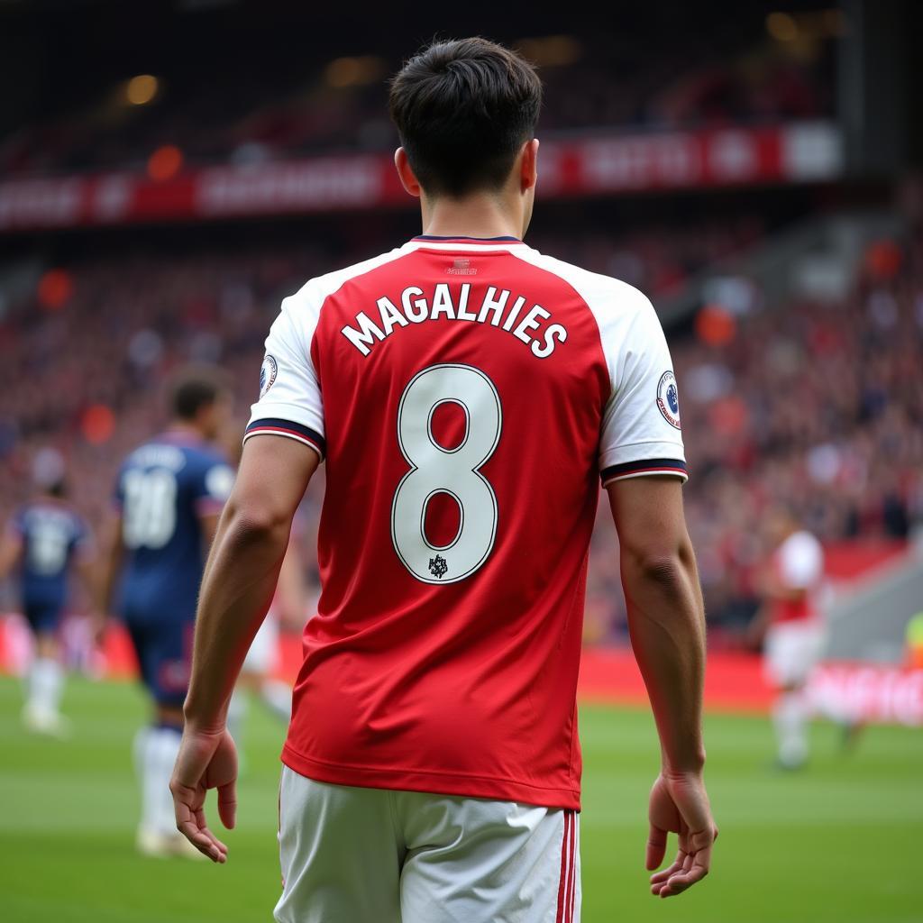 Số áo Gabriel tại Arsenal