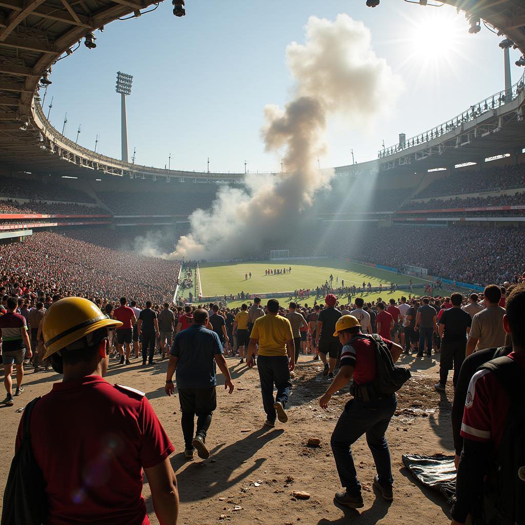 Thảm kịch Martyrs of February Stadium tại Ai Cập