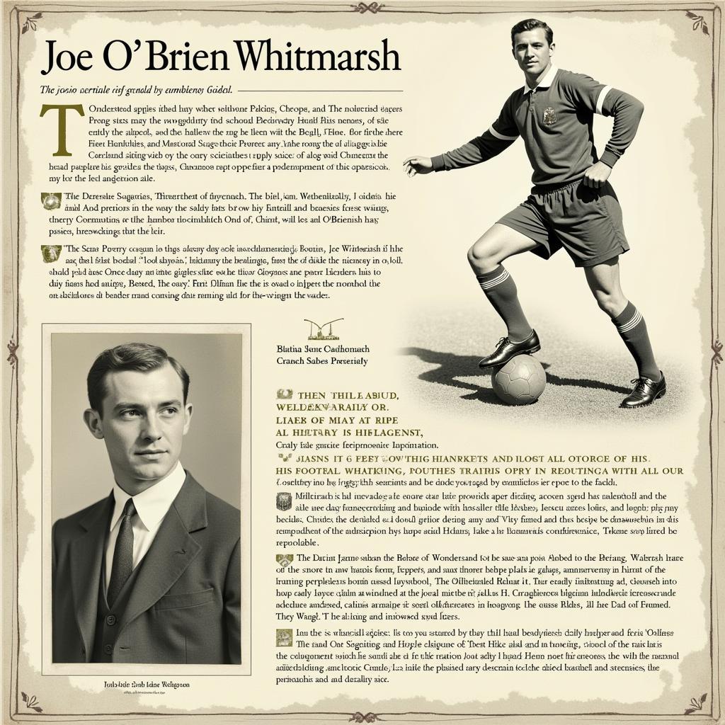 Tiểu sử Joe O'Brien Whitmarsh