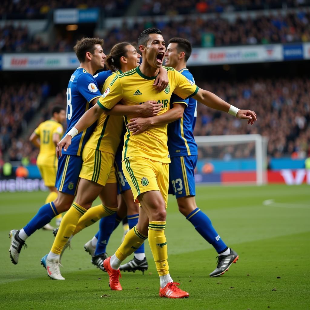 Tinh thần chiến binh trên sân cỏ - Cristiano Ronaldo chia sẻ về tầm quan trọng của sự quyết tâm và nỗ lực không ngừng.