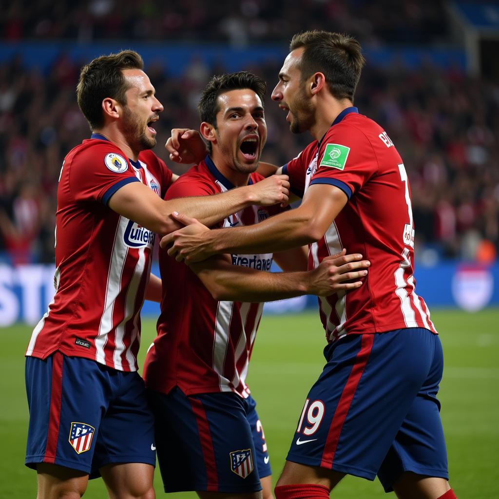 Tinh thần chiến đấu của Atletico Madrid