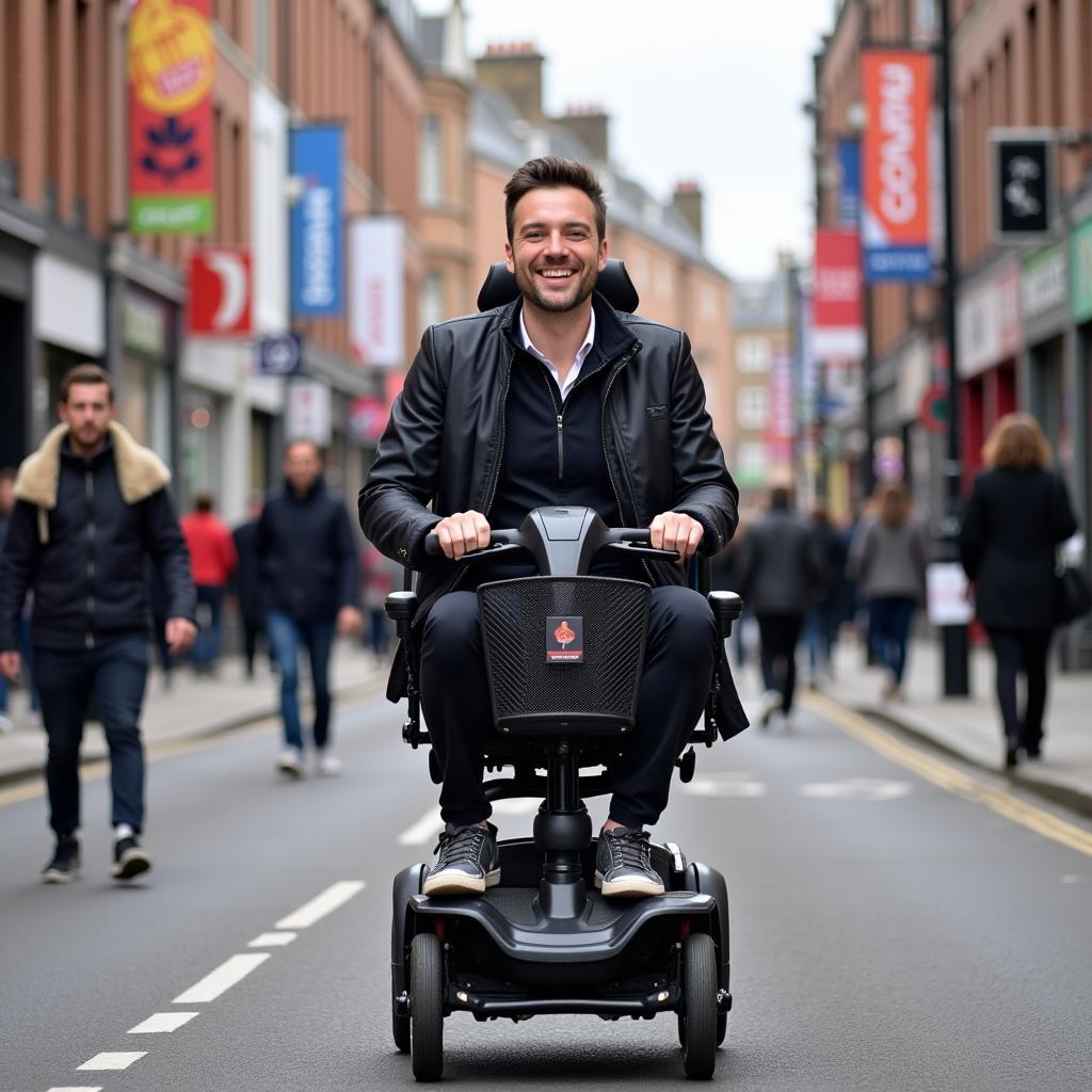 Tom O'Halloran trên đường phố London