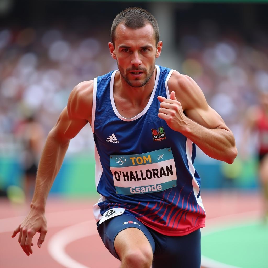 Tom O'Halloran thi đấu tại Paralympic