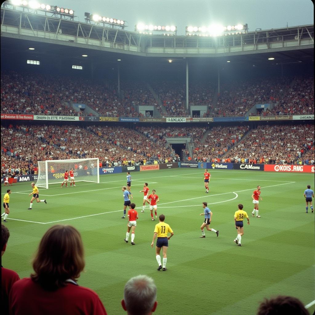 Hình ảnh trận chung kết World Cup 1978 tại Estadio Mario Kempes.