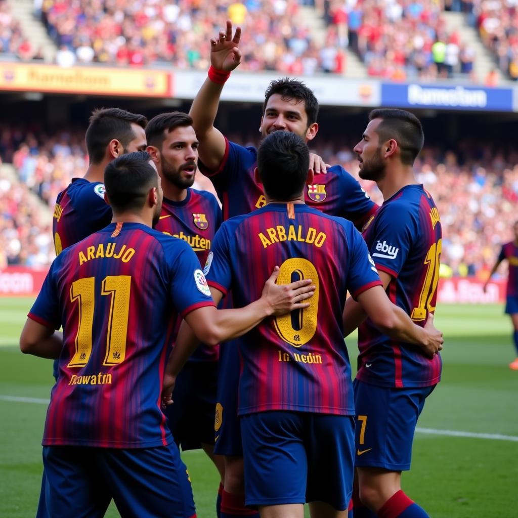 Tương Lai Araujo Tại Barca