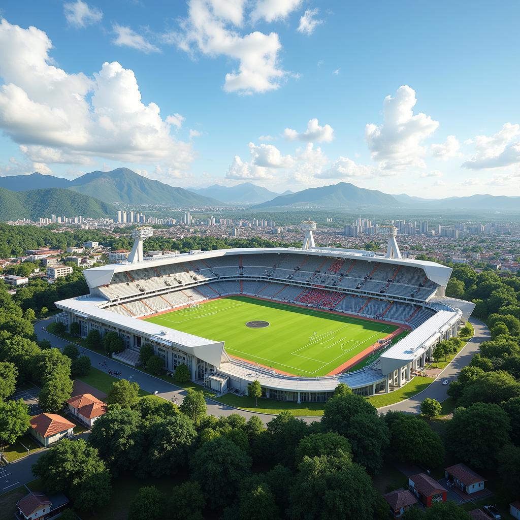 Tầm nhìn tương lai của Estadio Santo Domingo