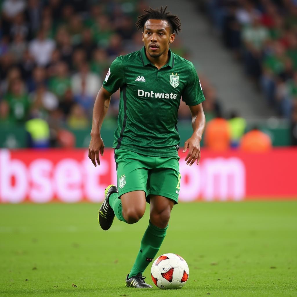 Ulisses Garcia thi đấu cho Werder Bremen