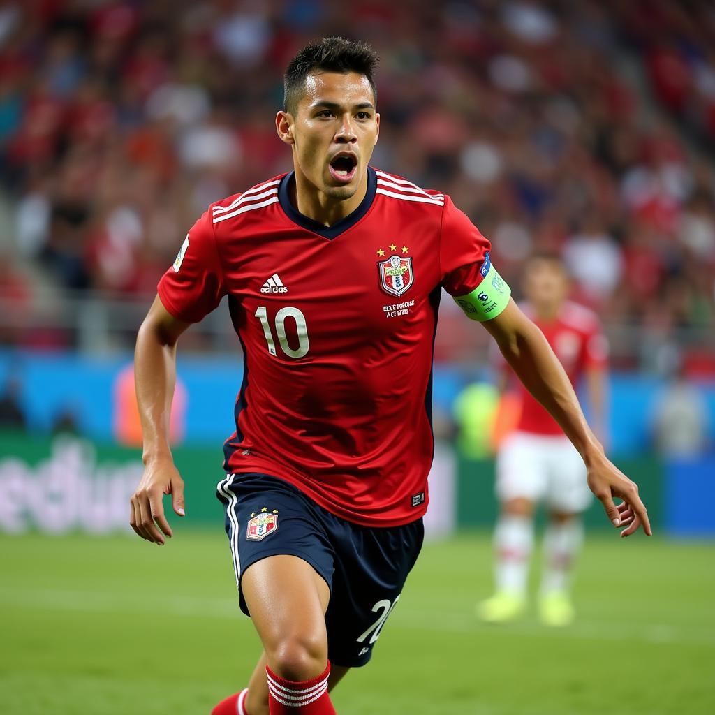 Unai Hernandez trong màu áo đội tuyển quốc gia
