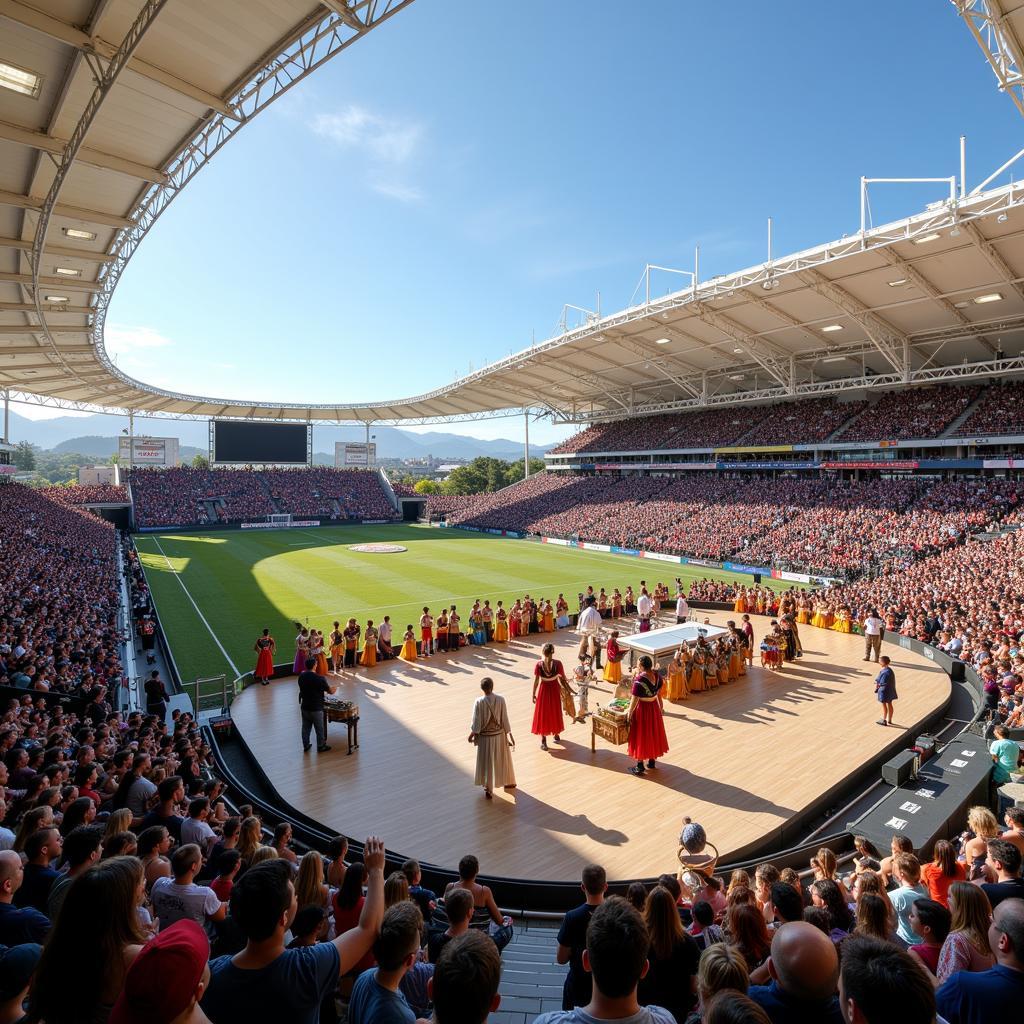 Sự kiện văn hóa tại Wellington Regional Stadium