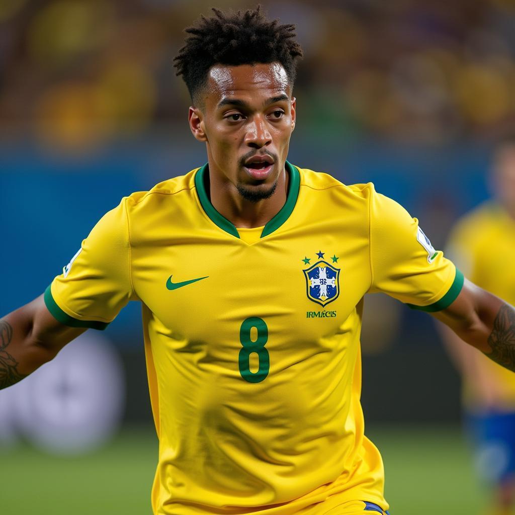 Wendel trong màu áo tuyển Brazil