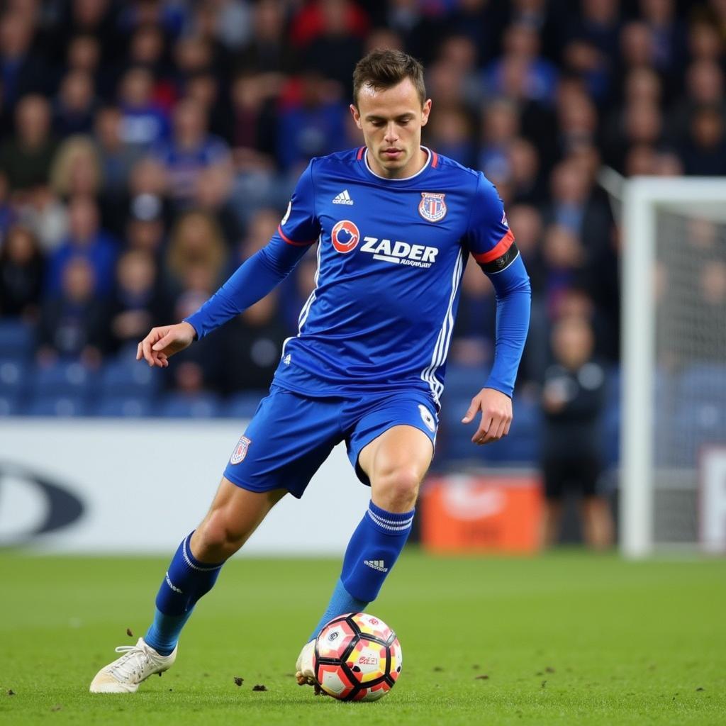 Zach Clough trong màu áo Carlisle United
