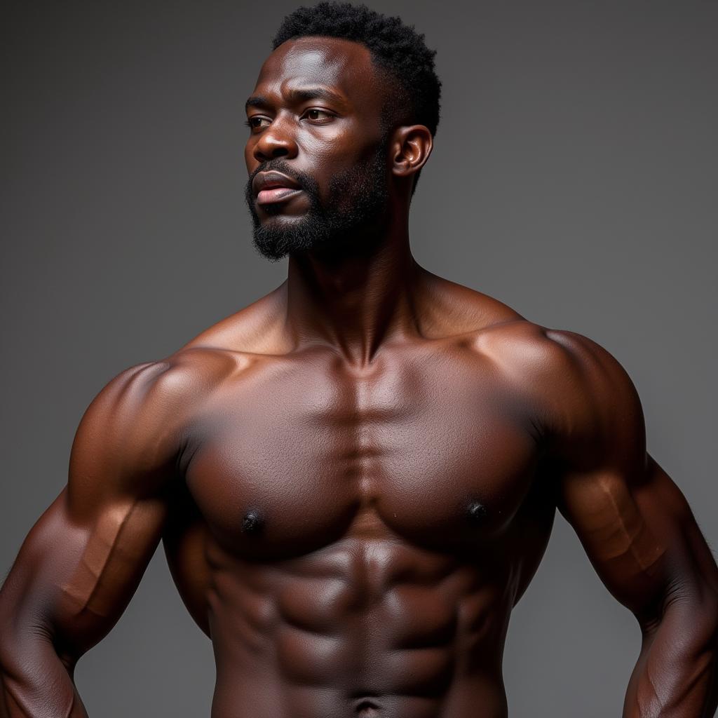 Thể hình cuồn cuộn của Adama Traoré