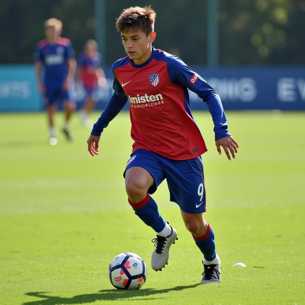 Adrien Thomasson khởi đầu sự nghiệp tại Evian TG