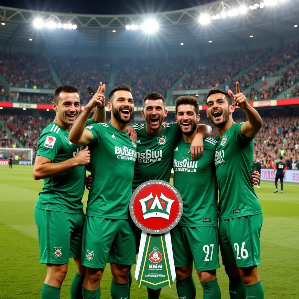 Akhisarspor giành quyền thăng hạng Süper Lig