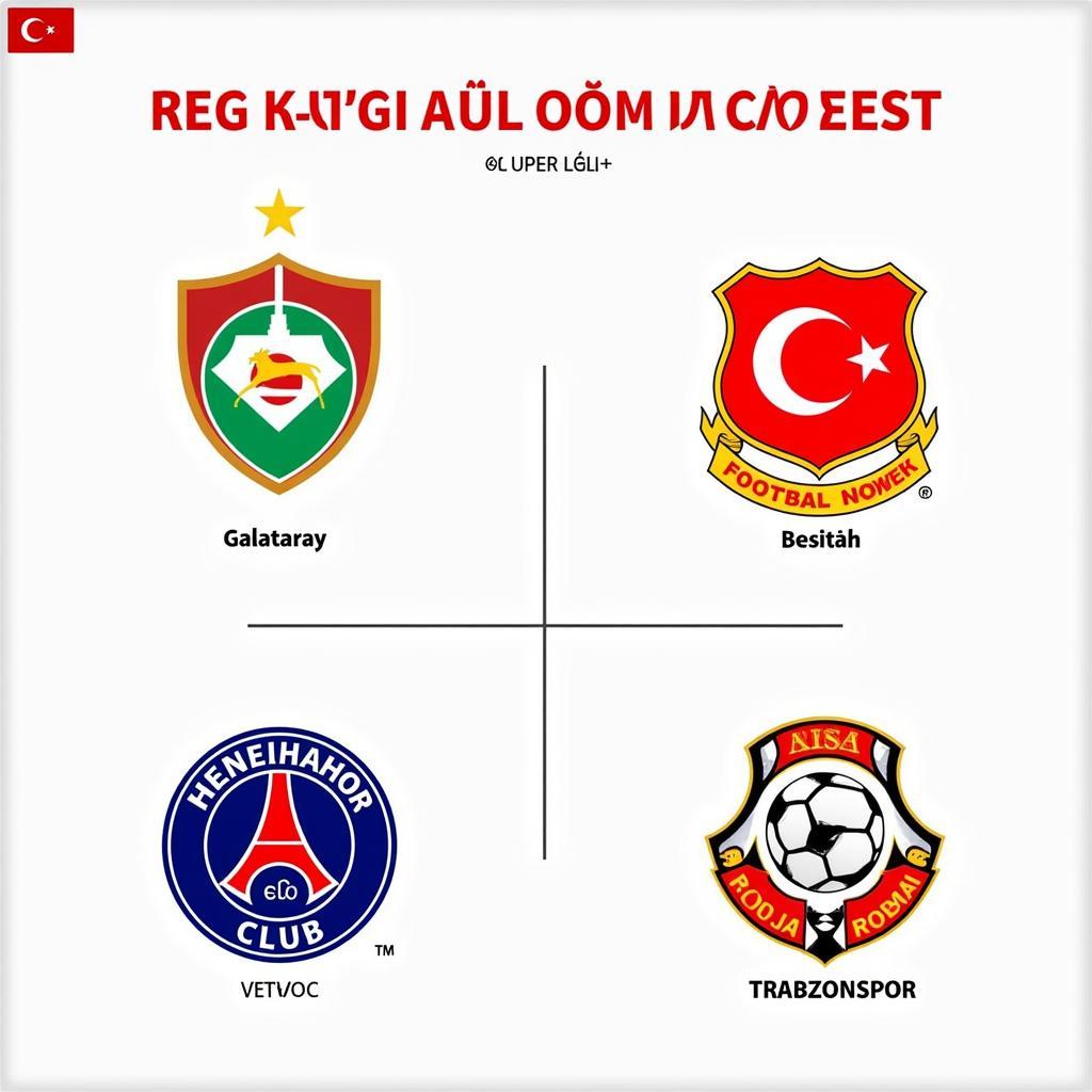 Các đội bóng hàng đầu tại Thổ Nhĩ Kỳ