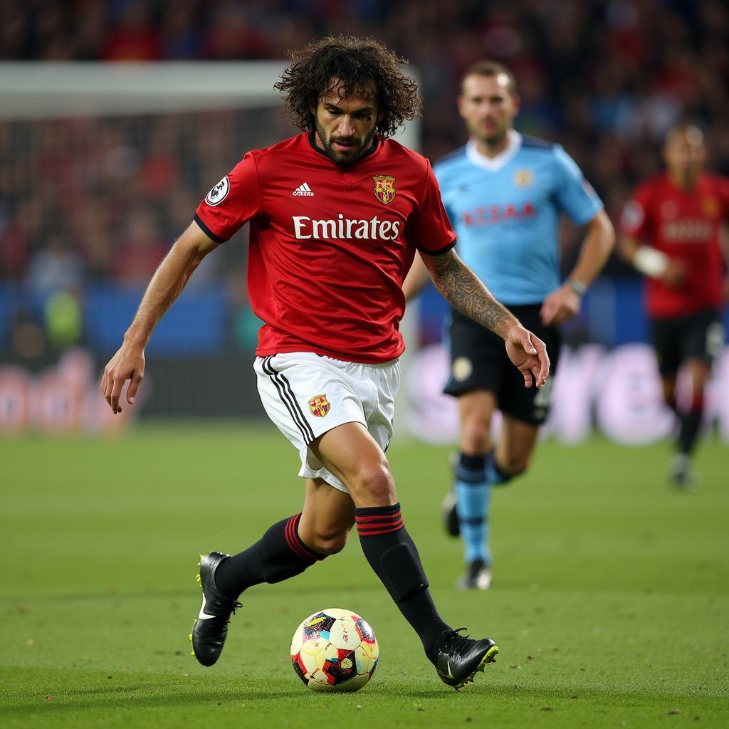 Carles Puyol phong cách chiến binh