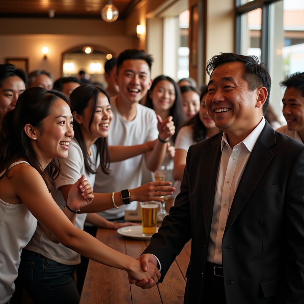 Chang Hoon Nam giao lưu cùng fan hâm mộ