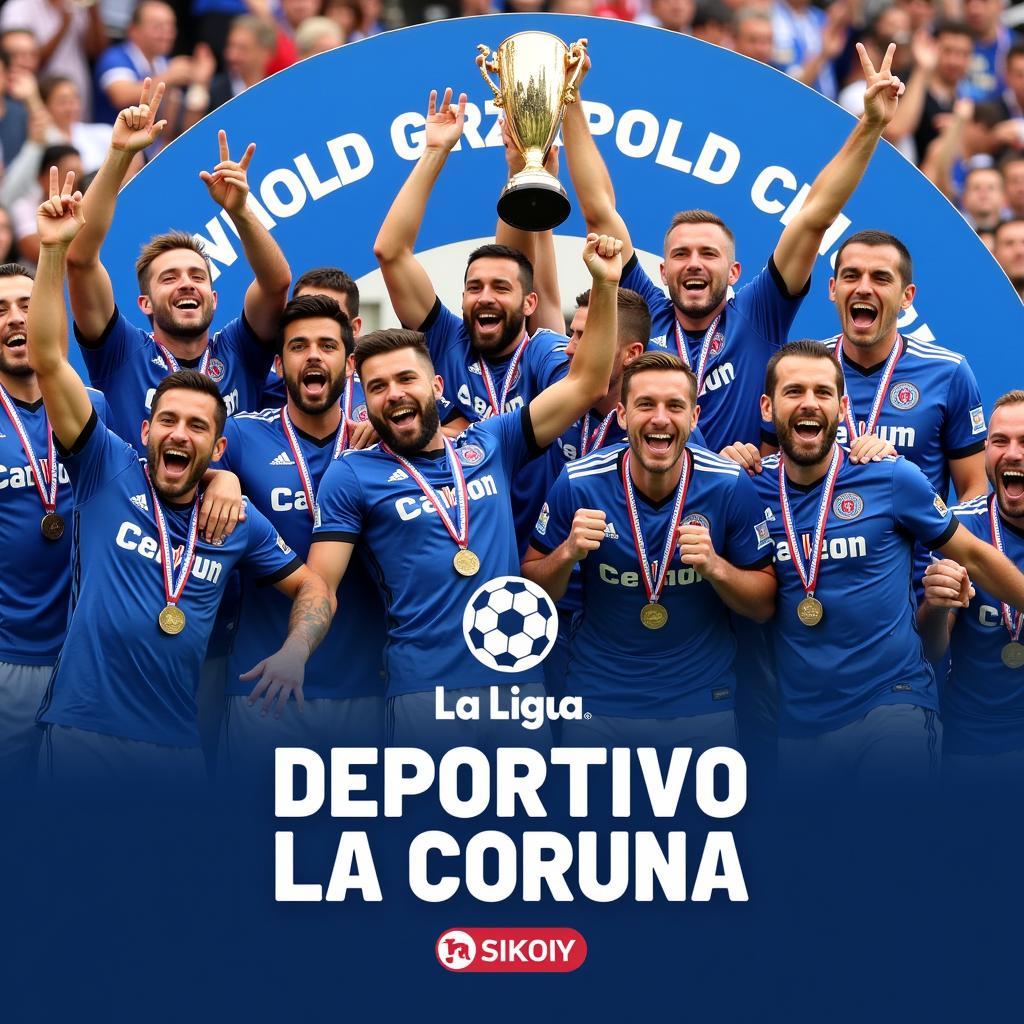 Deportivo La Coruna chiến thắng La Liga