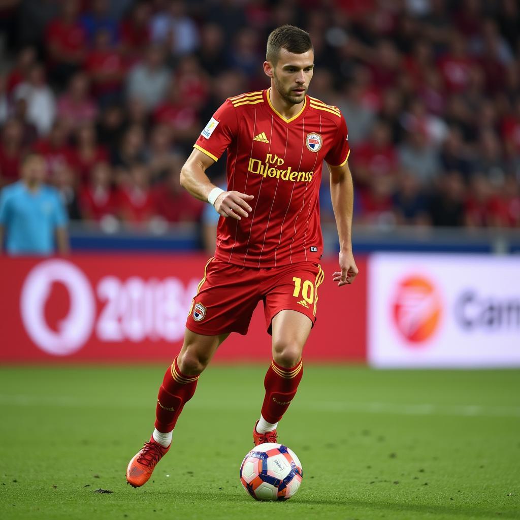 Dylan Duncan thi đấu cho MK Dons