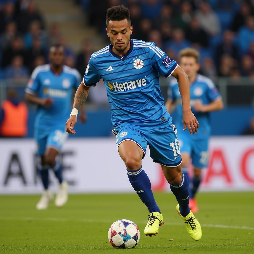 Emmanuel Rivière trong màu áo Le Havre AC