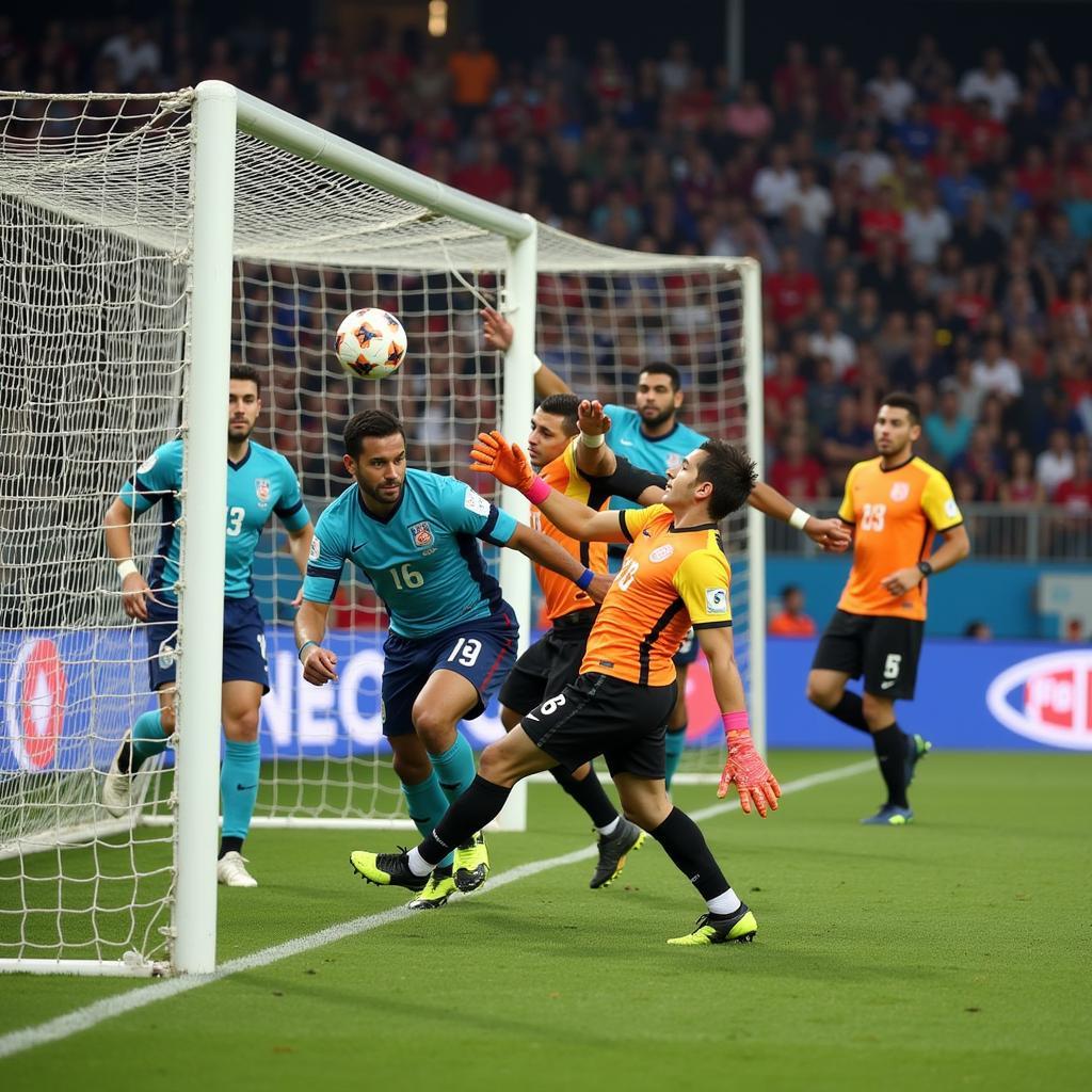 Flamengo FC Goalkeepers in Action