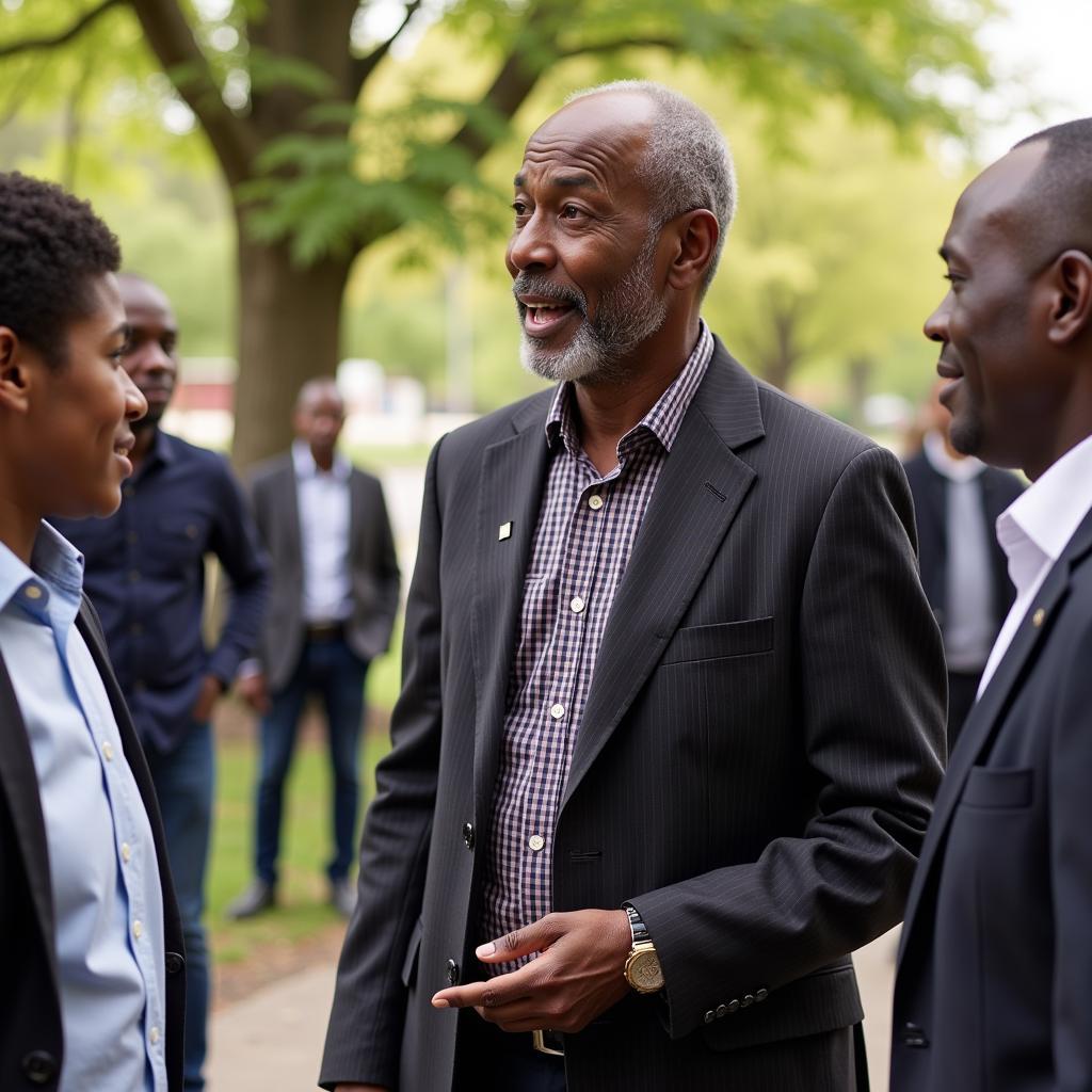 Frédéric Kanouté sau khi giải nghệ