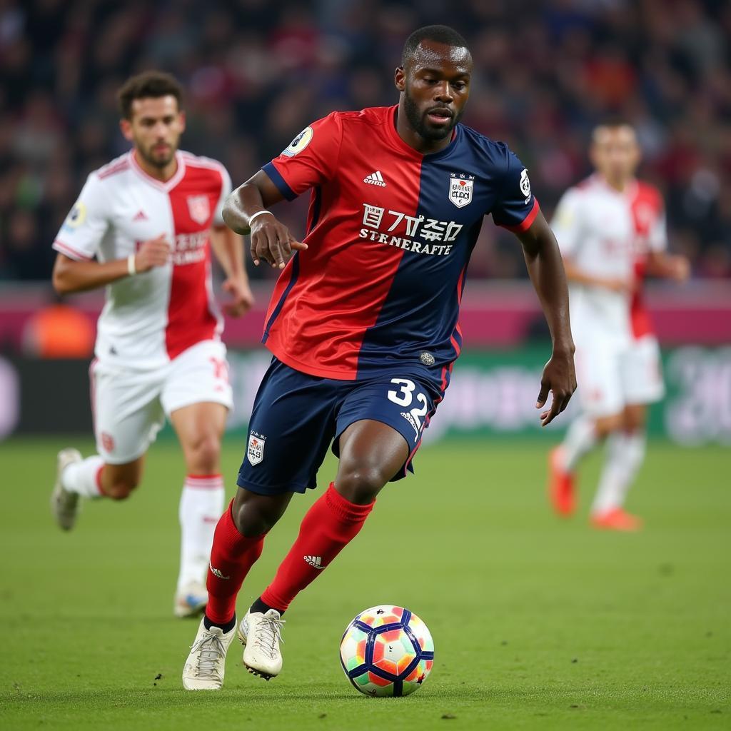 Gédéon Kalulu trong màu áo AC Ajaccio