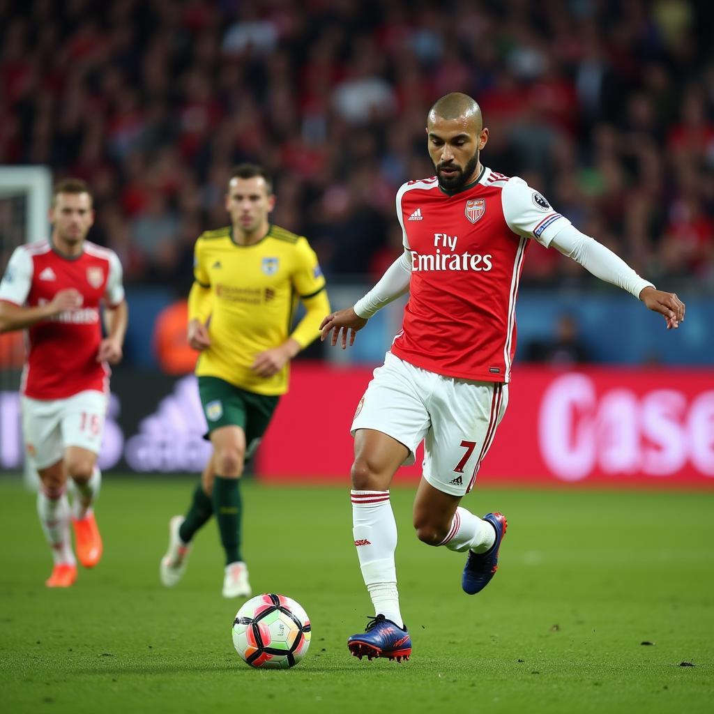 Hakim Ziyech thực hiện đường chuyền quyết định