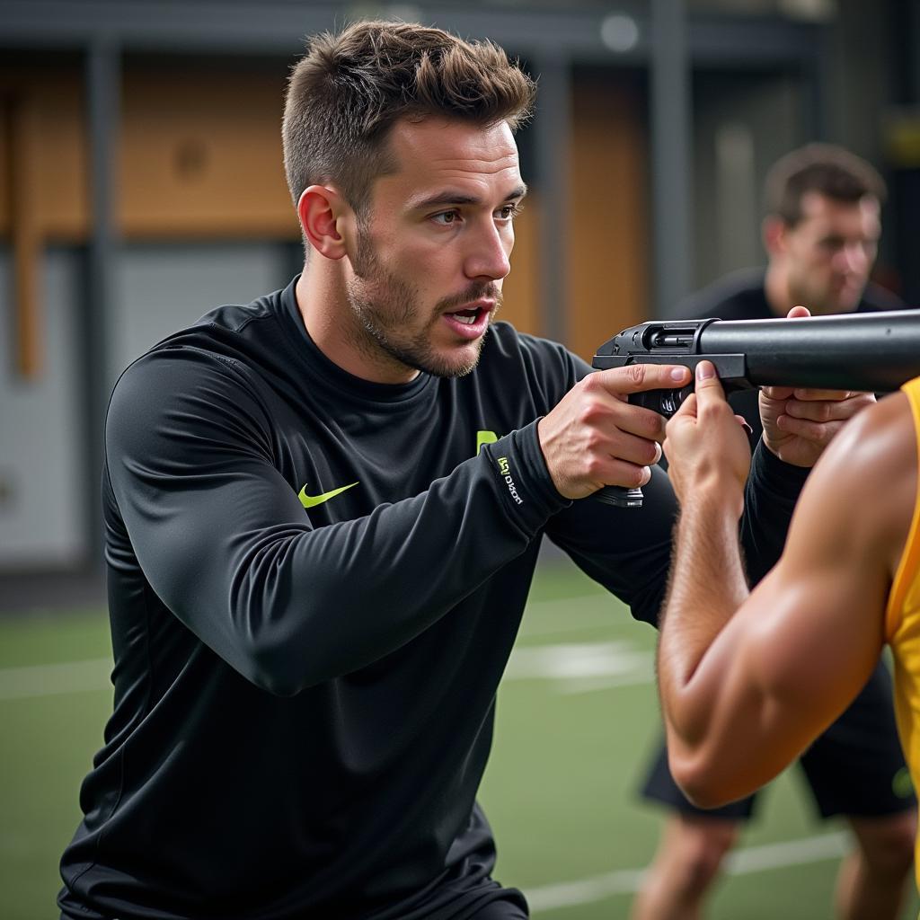 Hayden Doyle tập luyện chăm chỉ để nâng cao kỹ năng
