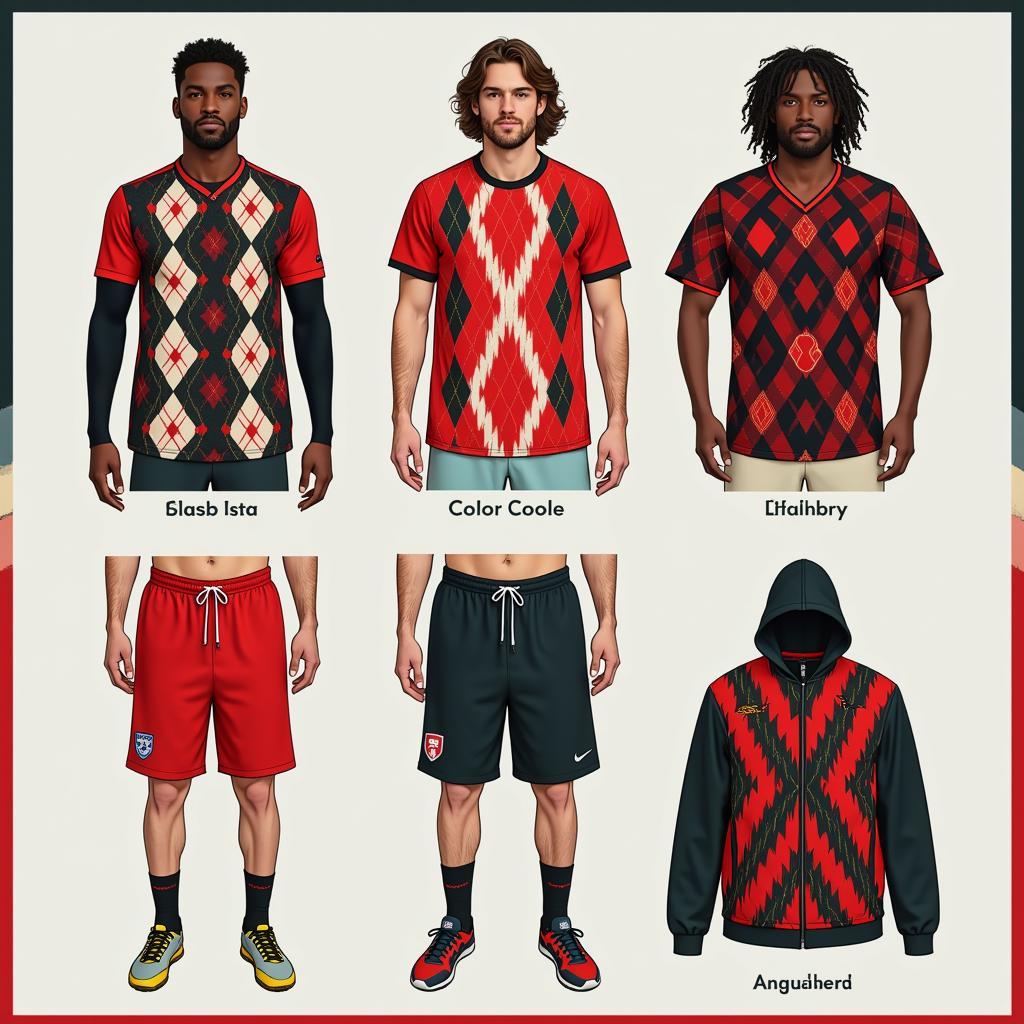Họa tiết Argyle trong thời đại mới của bóng đá