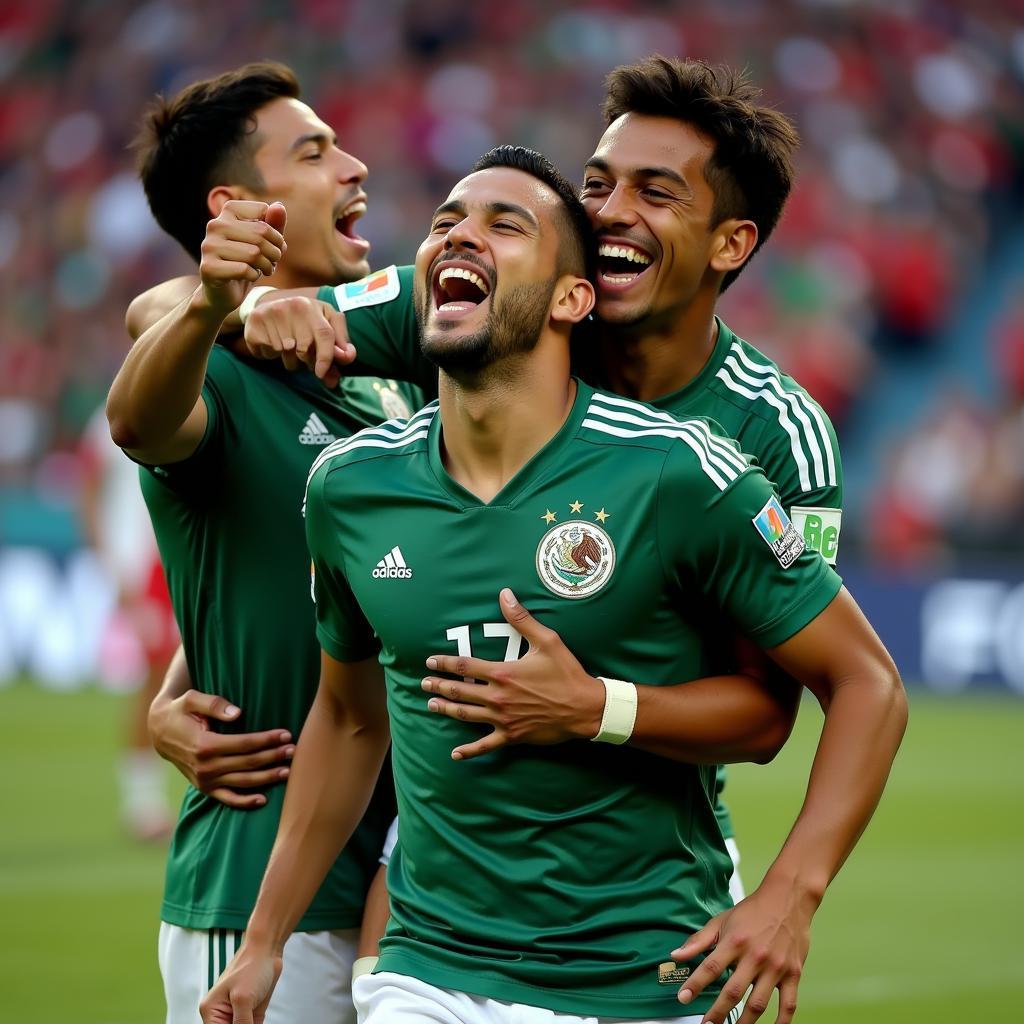 Jonathan dos Santos trong màu áo đội tuyển quốc gia Mexico - Khoảnh khắc đáng nhớ