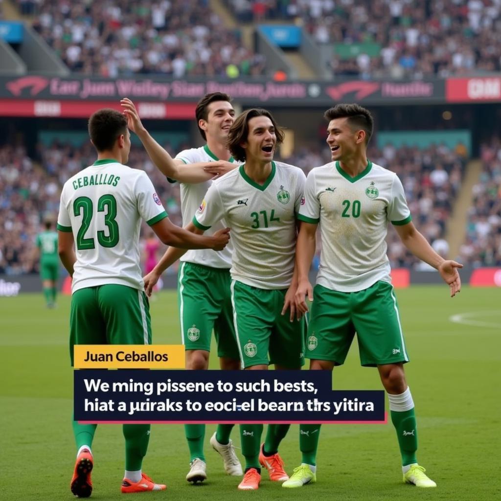 Juan Ceballos và tương lai sáng lạn trong bóng đá