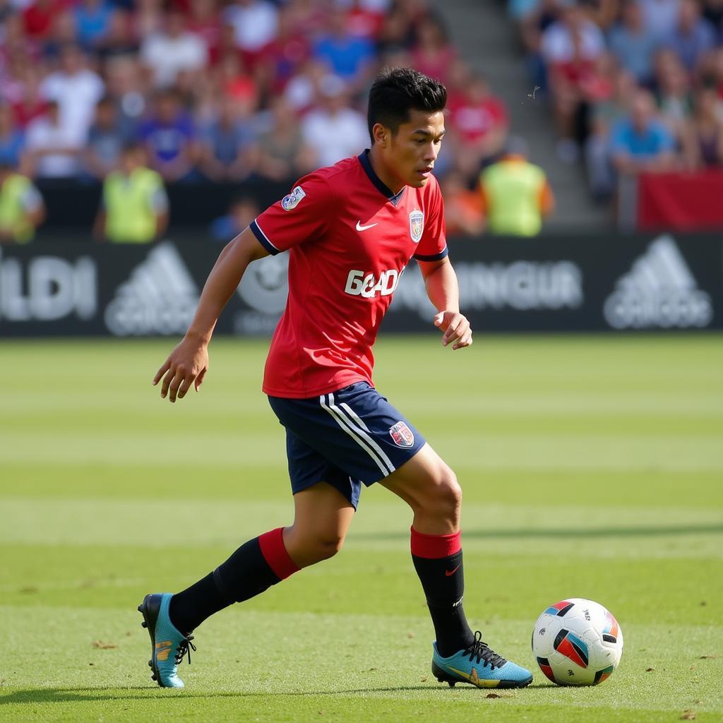 Juan Dominguez Toluca khai pháo sự nghiệp