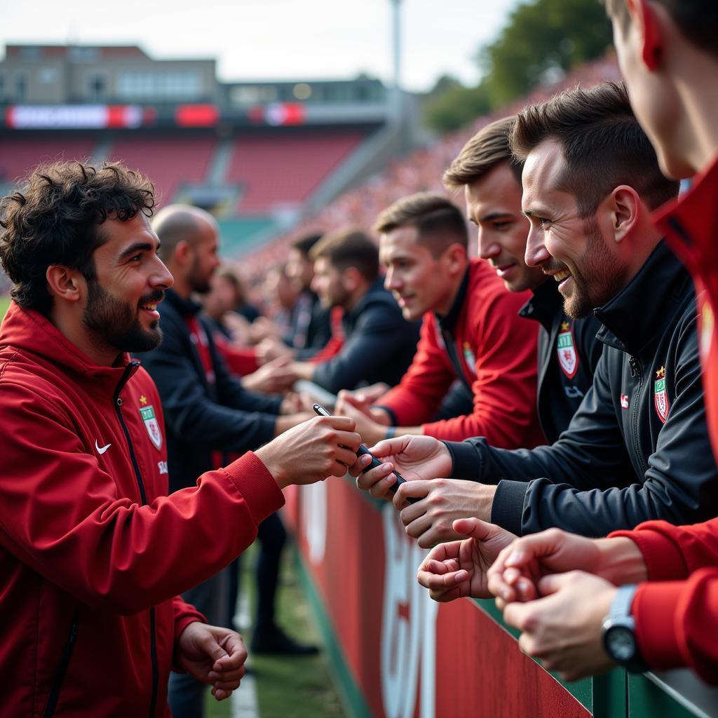 Jugadores de San Luis và tình yêu bóng đá