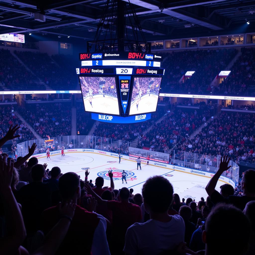 Khán giả cuồng nhiệt tại BlueChip Arena